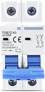 Miniature circuit breaker, 2 poles, cutting power, 32A DC, 1000V.. Discover the joy of online shopping with DIAYTAR NIGERIA's budget-friendly prices and reliable shipping.