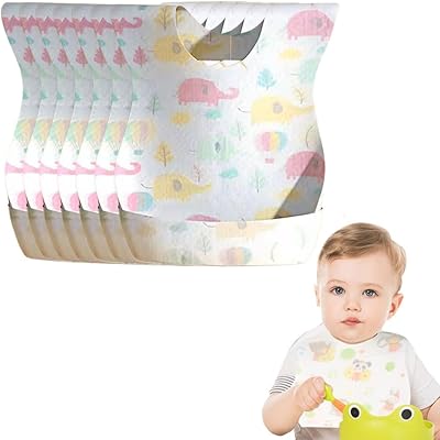 GOODERN 20 pcs Displayed Baby Travel Bait, Soft and adjustable saliva towel, Portable, Individual Pack, Bib for Toddlers, Waterproof Antifouling Disposable Bays, Cute Animal patterns, Baby-B food collection pocket.. The future of online shopping in Nigeria is here — welcome to DIAYTAR.