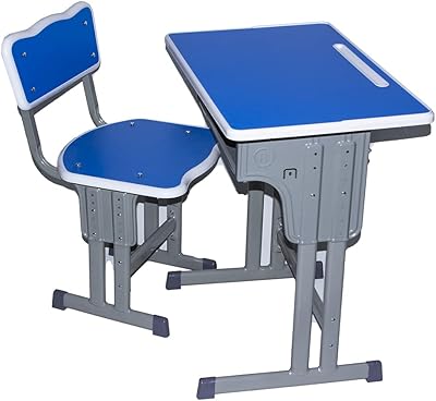 Table and educational chairs set for children, adjustable height, blue, and-3686,.. Reliable delivery, all over Nigeria — that’s DIAYTAR Nigeria promise.