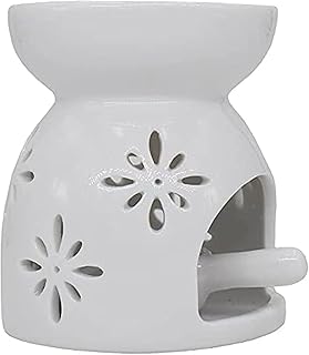 Wax burners of essential oils aromas in ceramic diffuser buttress heater for decoration for decoration.. DIAYTAR NIGERIA delivers happiness in 5-8 days with our affordable and diverse product range.