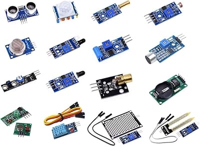 16-piece sensor sensor module kit for Raspberry Pi Orange DHT11 HC-SR501 HC-SR04.. Discover the convenience of DIAYTAR NIGERIA's vast product range delivered affordably in 5-8 days.