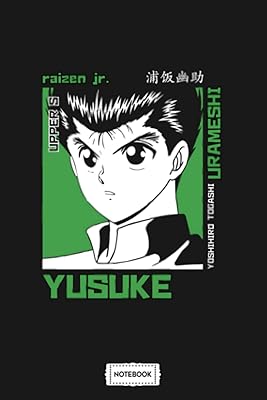 Yusuke yu yu hakusho a60044 notebook: newspaper, 6x9 120 pages, coverage finish mat, agenda, university lined paper, planner.. E-commerce made for Nigeria — fast delivery and low prices at DIAYTAR.