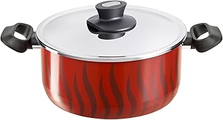 Tefal pot with tempo flame lid size 30 cm color.. Shop with purpose at DIAYTAR NIGERIA and receive products at unbeatable prices within the week.