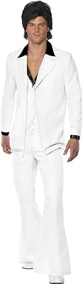 Smiffy 70s costume for adult men, jacket with false shirt, vest and pants, 70s nightclub, fun series, xxl.. Experience the future of online shopping with DIAYTAR NIGERIA's extensive product range and competitive pricing.