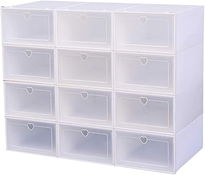 Cool baby 12 x storage box for transparent shoe shoe drawer plastic.. Shop without limits at DIAYTAR NIGERIA and receive your purchases at budget prices within the week.