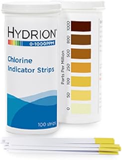 Professional test strips for Hydrion chlorion CH-1000, 0-1000 100 strip beach.. Quick delivery. Quality products. Great deals. That’s DIAYTAR Nigeria.