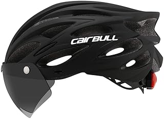 Cairbull mountain bike helmet with lens and rear window, riding equipment.. Shop smarter with DIAYTAR NIGERIA's diverse marketplace and budget-friendly nationwide delivery.