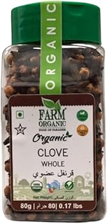 Organic farm | Biological whole clove | 80g | vegan | without GMO | gluten -free | halal.. DIAYTAR Nigeria — the online store where variety meets value.