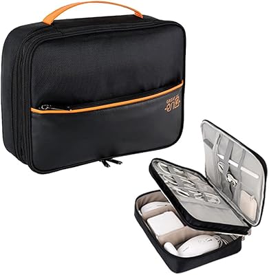 Sunlity Leather case with 3 layers for electronic accessories with handle transport bag.. Shop confidently with Nigeria's most trusted e-commerce platform, offering swift and affordable delivery.