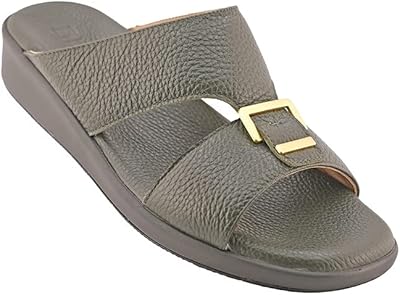 Barjeel sandals for men, green, size 42, model 008-3031, gray hoged, 42 eu.. Thousands of items at your fingertips — DIAYTAR Nigeria makes it happen.