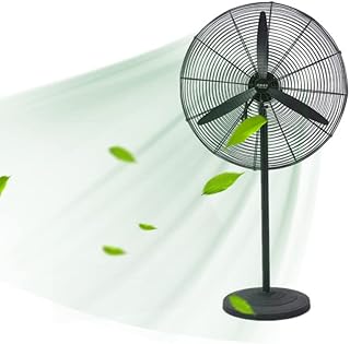 Sunrise industrial fan robust 3 -speed high speed metal 3 -speed fan with aluminum blades for in Trepôt.. Shop smart, shop DIAYTAR — Nigeria’s trusted e-commerce site.