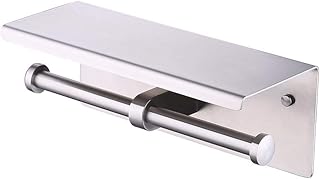 Double stainless steel toilet carrier, double bathroom hygienic carrier for bathroom.. Transform your shopping experience with DIAYTAR NIGERIA's vast product selection delivered at unbeatable prices.