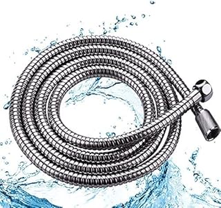 6 -foot shower hose 71 inches, flexible Gomo replacement hose in stainless steel for extra long hand shower, chrome.. DIAYTAR NIGERIA revolutionizes e-commerce with our affordable prices and dependable delivery timeframes.