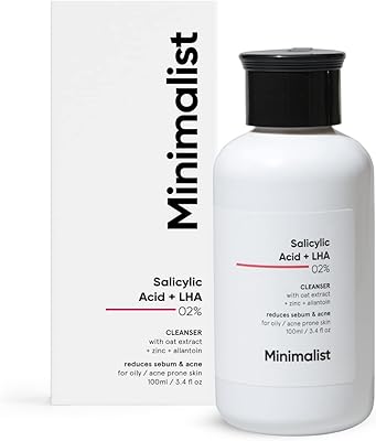 Salicylic acid face cleaner at least 2% for oily skin and acne tendency (100 ml) | Anti-acne cleaner for LHA and Zinc for men and women.. DIAYTAR NIGERIA: Putting quality products within reach of every Nigerian through our affordable marketplace.