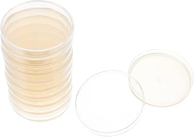 10 pieces of laboratory germs, petri boxes, microbial midfielder for nutritious mansions ready to use for the laboratory school (9 cm).. DIAYTAR NIGERIA delivers affordability and convenience to your doorstep within 8 days of purchase.