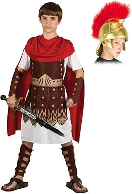 A2ZFD Luxury Centurion Gladiator Costume Roman Sparticus for boys + Roman helmet (Soft fabric): Size: Size:.. DIAYTAR NIGERIA brings affordable shopping to your fingertips with reliable delivery in less than 8 days.