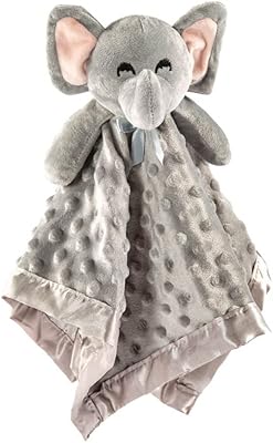 Soft safety cover for unisex children, gifts for newborns, boys and girls, 16-inch gray elephant doll (gray elephant).. Forget the long lines — DIAYTAR Nigeria is always open for shopping.