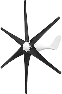 Ensemble generator of vertical portable wind turbine 9,000 W to 6 blades with controller for domestic use (12 V 24 V 48 V, black), 24 V.. Shop like never before with DIAYTAR NIGERIA's comprehensive marketplace and budget-friendly shipping.