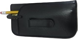Revenge of the Nerds - Pocket Clip Glasses case with pouch (black), black, case.. Enjoy stress-free shopping with affordable prices on DIAYTAR Nigeria.