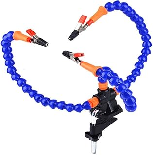Third -hand welding tool with 3 flexible arms with clip swivel support.. Experience shopping without compromise at DIAYTAR NIGERIA, with vast selection and quick delivery.