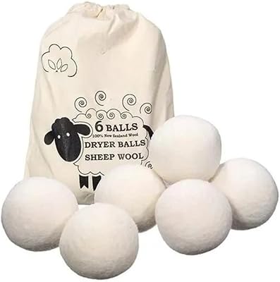Gino sheep wool drying balls | 100% New Zealand 6.. DIAYTAR NIGERIA combines affordability with convenience, delivering your purchases within 5-8 days.