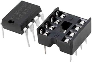 10 pieces NE555 555 DIP-8 CIFC CIFFICATION CHIPS + 10 DIP 8-pin DIP pieces (NE555 + 8 Pins).. Order today, receive in days — DIAYTAR Nigeria makes it possible.