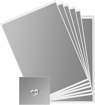10 sheets of large format scratch stickers A5 14.8 x 21 cm (5.8 x 8.3 inches), scratch stickers sticker for flow card games (silver).. DIAYTAR NIGERIA: Where shopping is affordable, selection is vast, and delivery is always reliable.