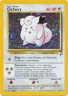 Pokémon - Mélofée (6) - Basic set 2 - Holo.. DIAYTAR NIGERIA: Bringing affordable shopping solutions with a diverse product catalog delivered nationwide.
