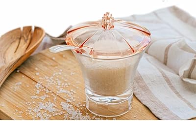 Acrylic sugar sugar with lid and spoon, spice jar, seasoning storage container, kitchen decoration (pack of 2), matching, 300 ml.. Join the movement — fast, affordable shopping only at DIAYTAR Nigeria.