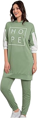 Turkish cotton tracksuit wesha for Muslim women, modest Islamic tracksuit set, set of long sweatshirts.. Shop across categories at DIAYTAR NIGERIA with the confidence of affordable prices and delivery within 8 days.