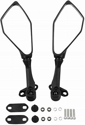 Motorcycle mirrors for Kawasaki Ninja ZX6R 2013-2018 636 300r Ex300 ABS.. DIAYTAR NIGERIA: Where shopping dreams become reality with affordable prices and prompt shipping.