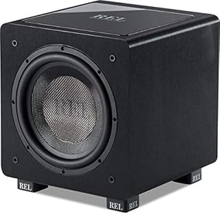 Real Acoustics HT/1003 bass box, compatible with wireless HT-AIR, composite with black line grain.. DIAYTAR NIGERIA brings the marketplace experience online with affordable and reliable delivery service.