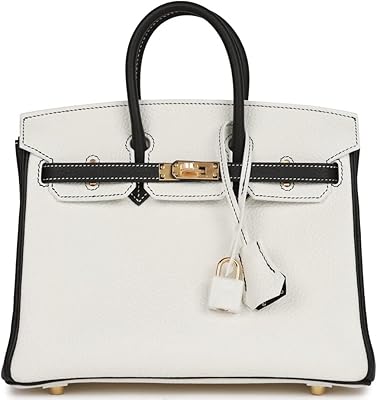Hermes Special Order (HSS) Birkin 25 Black and White Clemens Goldwear, Black and White.. Get top brands at bottom prices, only on DIAYTAR Nigeria.