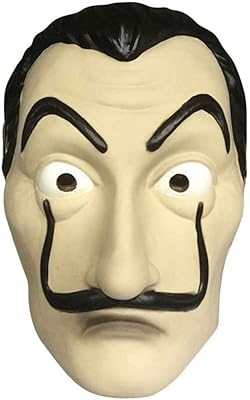 Mask Salvador Dali de la Casa de Papel, Masks of armed hand, man's face, costume dress, costume celebration,.. Shop the future with DIAYTAR NIGERIA - thousands of products, unbeatable prices, delivery within a week.