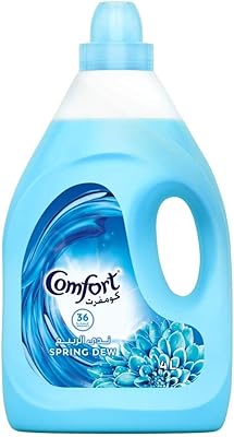 Comfortable fabric softener with spring dew scent - 4 liters.. DIAYTAR NIGERIA makes quality accessible to all with our affordable prices and quick delivery service.