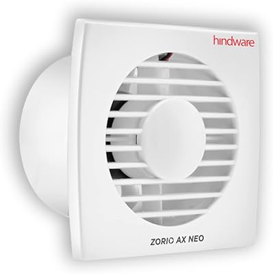 Zorio X-NEO Hindware Extraction Fan 100 mm with low noise high air suction and speed.. DIAYTAR NIGERIA delivers what you want at prices you'll love, all within 5-8 days nationwide.