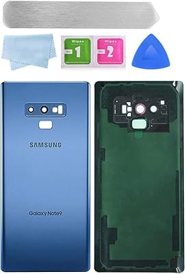 Rear replacement glass for Samsung Galaxy Note 9 N960 with lens.. DIAYTAR NIGERIA connects you with thousands of products at competitive prices, delivered within a week.