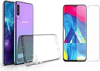 Samsung Galaxy A50 shell, flexible silicone rear shell and transparent tempered glass window protector for Samsung Galaxy A50, transparent.. Shop smarter with DIAYTAR Nigeria — from household essentials to electronics, we have everything you need. Plus, our delivery is fast, secure, and arrives between 5 and 8 days.