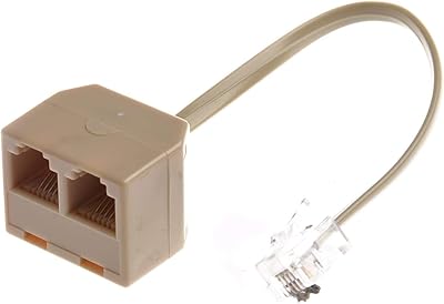 RJ 11 bidirectional telephone line distributor (10 cm).. Need it fast? DIAYTAR Nigeria ships in just 5 to 8 days nationwide.