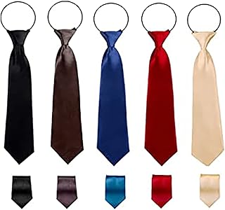 Set of 5 pre-rthed butterfly knots for boys with elastic couples and tie for school uniforms of toddlers, one size.. DIAYTAR NIGERIA stands as your affordable shopping ally with nationwide delivery in just 5-8 days.