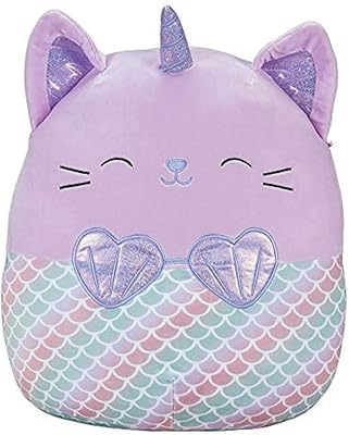 Squishmallows Kelly Toy Toy in official plush doll 16 "Anya La Sirène Caticorn - Super sweet plush (Amazon exclusivity).. DIAYTAR NIGERIA: Where affordability meets variety in Nigeria's most comprehensive online marketplace.