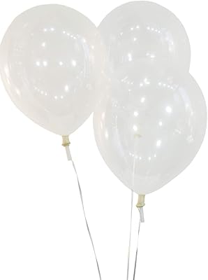 Unique latex balloons package of 10 12 inch transparent.. DIAYTAR NIGERIA: Bringing quality products to every Nigerian home at prices everyone can afford.