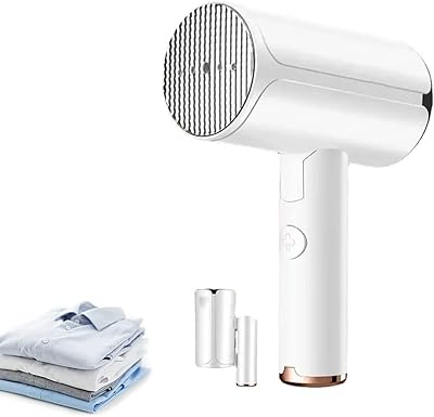 Portable steam deforway, 800 W, quick heating in 25 seconds to eliminate wrinkles at home and traveling, eliminates wrinkles on clothing.. DIAYTAR NIGERIA brings the marketplace home to you with affordable prices and delivery in 5-8 days.