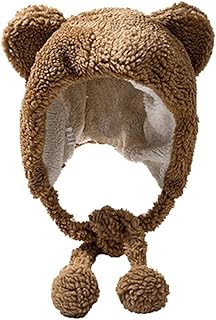 Yiouyi hats for women, winter Mignon women bear casual hats for false fleece solid hat women outdoors hot air attests (color: brown).. Shop for everything you need at DIAYTAR NIGERIA, with budget-friendly prices and quick delivery.