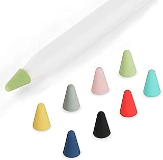 Silicone cap accessories, non -slip and silent protective cover compatible with 1st and 2nd generation Apple Pencil, (8 colors, 8 pieces).. Shop electronics, clothes, and everything in between on DIAYTAR Nigeria.