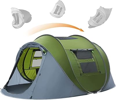 Hikerpro Pop-up tent instantly tent for 4 people with rain light.. Fast, easy, and affordable — that’s shopping the DIAYTAR Nigeria way.
