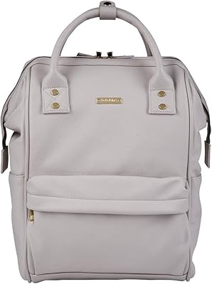 Bababing Man's Backpack Man, Blush gray leather, standard, relaxed.. Get more for less on DIAYTAR Nigeria — Nigeria’s favorite e-commerce platform.