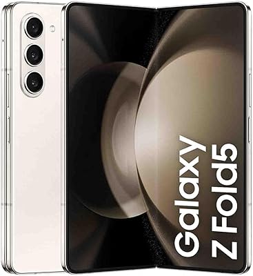 Samsung Galaxy Z Fold 5 Foldable, Android smartphone, 12 GB of RAM, 256 GB of storage, extended autonomy, HD camera, cream (water version).. Shop the future with DIAYTAR NIGERIA - thousands of products, unbeatable prices, delivery within a week.