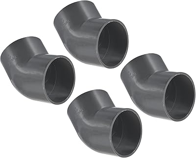 45-way package of 45 degrees of 45 degrees, pack of 4-way UPVC connectors with 2-1/2 inch furniture construction for DIY shelf support structure, gray gray.. DIAYTAR NIGERIA brings the market to your screen with thousands of affordable products delivered to your door.