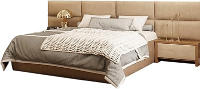 R2R Furniture King Size Modern - (180x200 cm) (dark beige, imitation leather).. Nigeria's most diverse e-commerce platform delivers quality and affordability to your doorstep in 5-8 days.